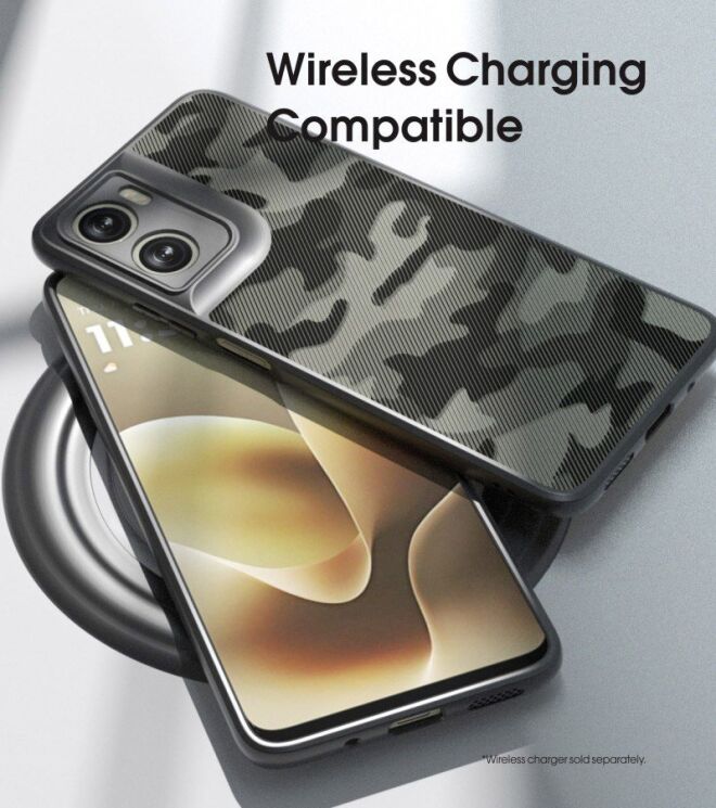 Захисний чохол IBMRS Military для Motorola Moto G06 / G06 Power - Artistic Camouflage: фото 5 з 7