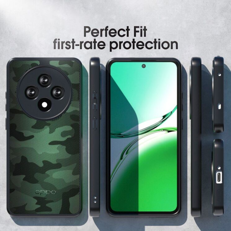 Защитный чехол IBMRS Military для OPPO Reno 12 F/FS - Artistic Camouflage: фото 6 из 7