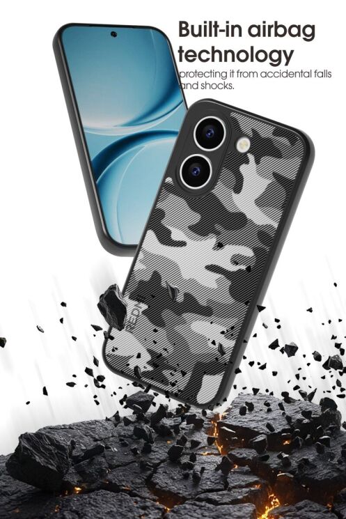 Защитный чехол IBMRS Military для Xiaomi Poco X8 Pro - Grid Camouflage (409061GC) Защитный чехол IBMRS Military для Xiaomi Poco X8 Pro - Grid Camouflage: фото 4 из 6