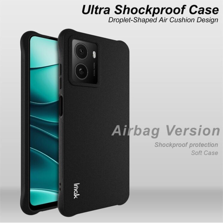 Защитный чехол IMAK Airbag MAX Case для HMD Pulse / Pulse Pro / Pulse Plus - Matte Black: фото 7 из 10
