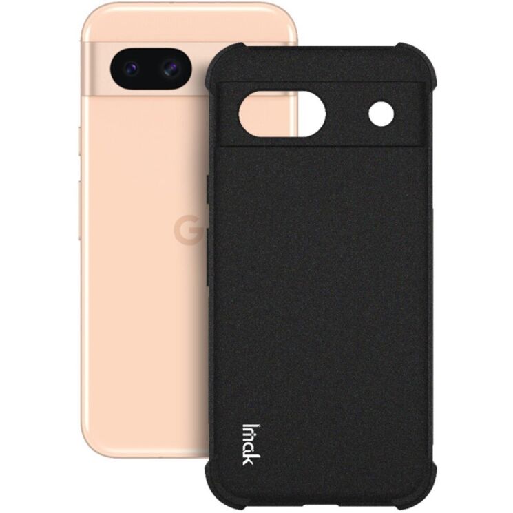 Защитный чехол IMAK Airbag Sand Case для Google Pixel 8A - Black: фото 2 из 11