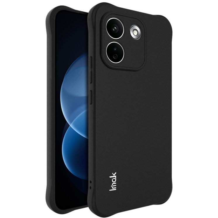Защитный чехол IMAK Airbag Sand Case для Xiaomi Redmi Note 17 Pro Max - Matte Black: фото 1 из 8