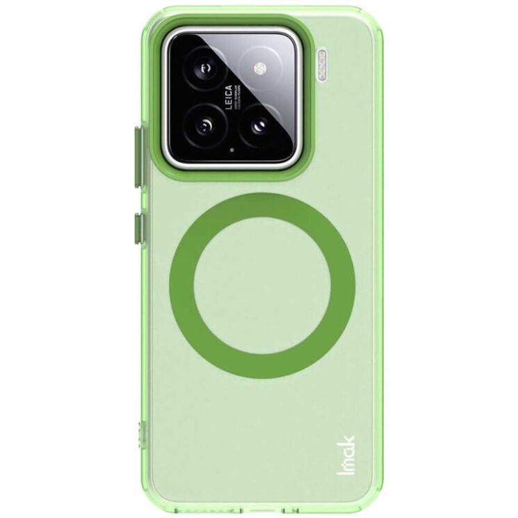 Защитный чехол IMAK Candy Series Magnetic для Xiaomi 15 - Green: фото 2 из 7