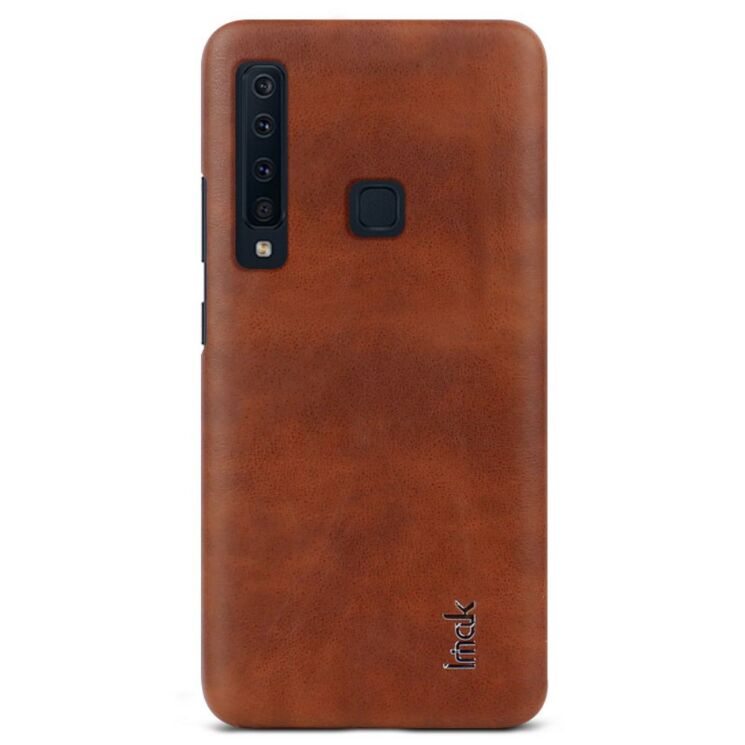 Захисний чохол IMAK Leather Series для Samsung Galaxy A9 2018 (A920) - Brown: фото 3 з 9