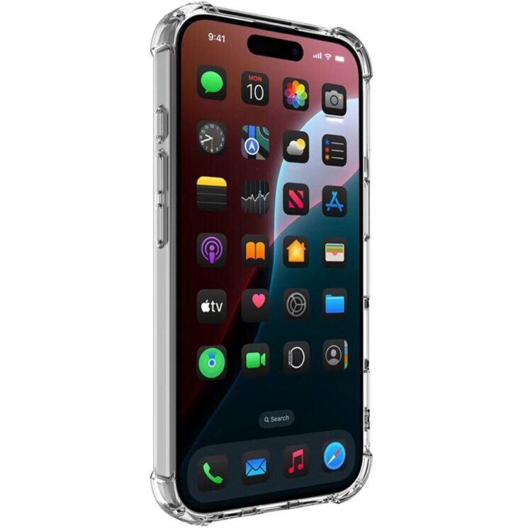 Защитный чехол IMAK Space Shield для Apple iPhone 16 - Transparent: фото 3 из 8