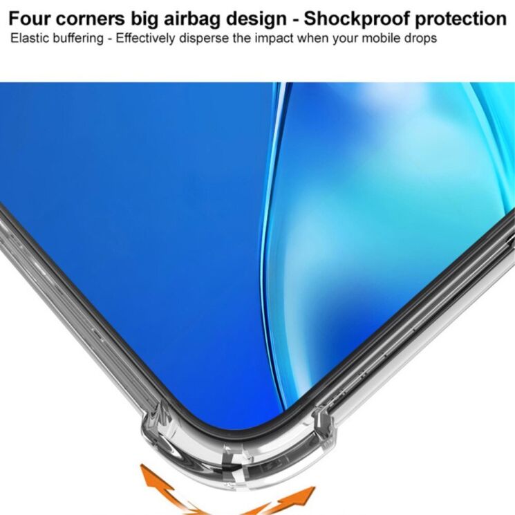 Защитный чехол IMAK Space Shield для Apple iPhone 16 - Transparent: фото 6 из 8