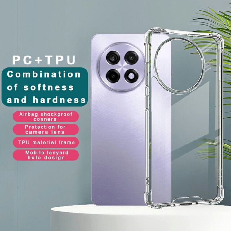 Защитный чехол IMAK Space Shield для OnePlus 13R / Ace 5 / Ace 5 Pro - Transparent: фото 4 из 8