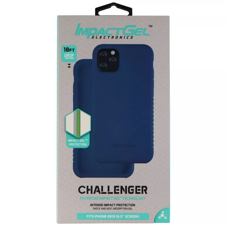 Захисний чохол Impact Gel Challenger для Apple iPhone 11 Pro Max - Blue: фото 4 з 4