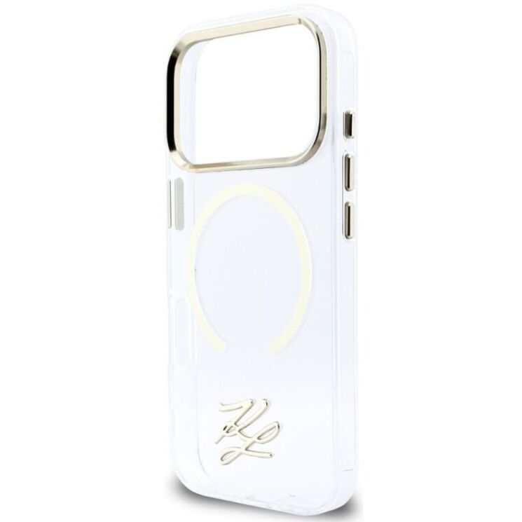Захисний чохол Karl Lagerfeld IML KL Script Logo MagSafe для iPhone 17 Pro Max (KLHMP17X5HSKMEDH) - Clear (411148C) Захисний чохол Karl Lagerfeld IML KL Script Logo MagSafe для iPhone 17 Pro Max (KLHMP17X5HSKMEDH) - Clear: фото 6 з 8