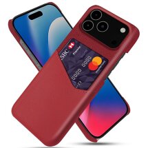 Захисний чохол KSQ Business Pocket для Apple iPhone 17 Pro Max - Red: фото 1 з 4
