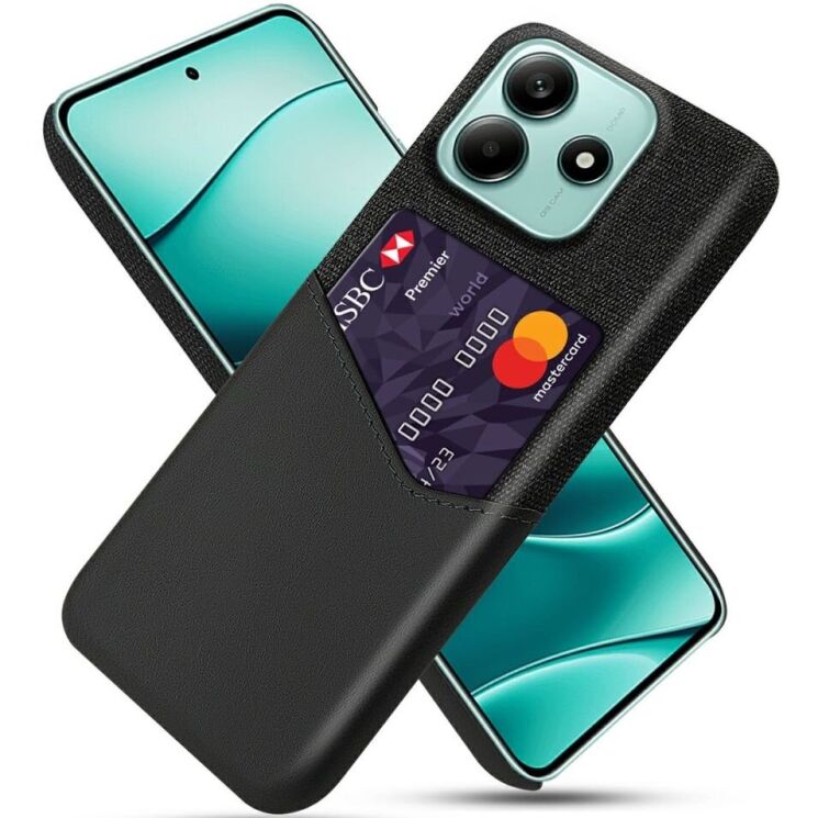 Защитный чехол KSQ Business Pocket для Xiaomi Redmi Note 14 5G - Black: фото 1 из 4