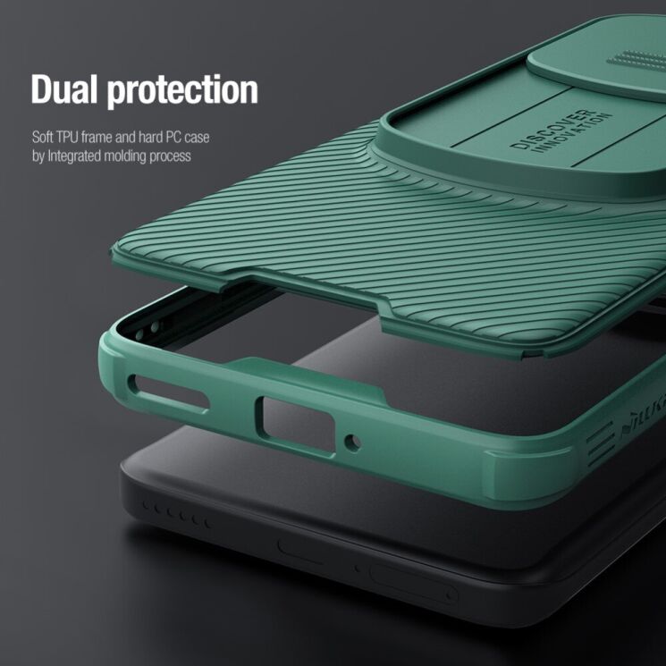 Защитный чехол NILLKIN CamShield Pro для Honor Magic 6 Pro - Black: фото 6 из 10