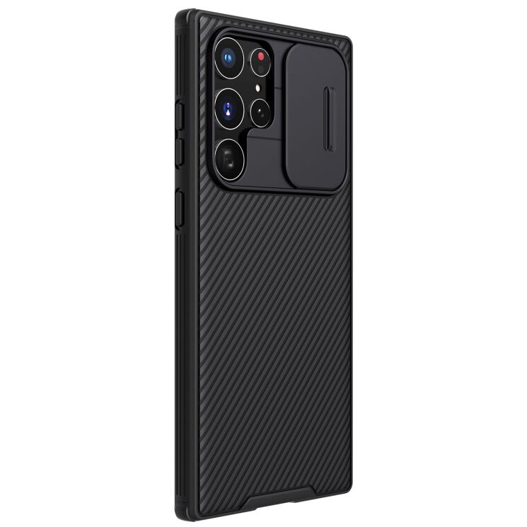 Защитный чехол NILLKIN CamShield Pro для Samsung Galaxy S22 Ultra - Black: фото 4 из 19