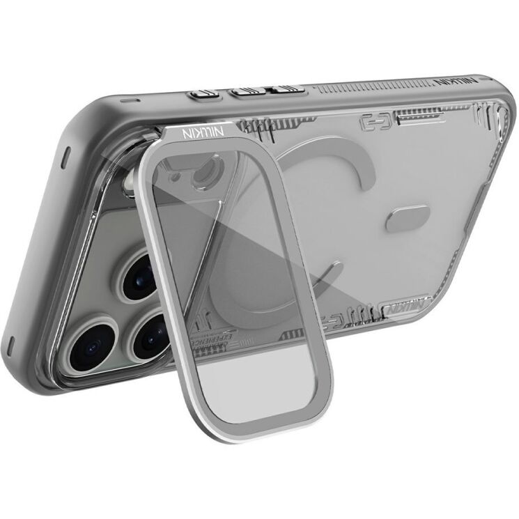 Захисний чохол NILLKIN Iceblade Prop Magnetic (Precise Cut-out) для iPhone 18 Pro / 17 Pro - Grey (423621H) Захисний чохол NILLKIN Iceblade Prop Magnetic (Precise Cut-out) для iPhone 18 Pro / 17 Pro - Grey: фото 5 з 19