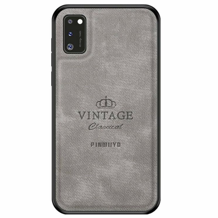 Захисний чохол PINWUYO Vintage Series для Samsung Galaxy A41 (A415) - Grey: фото 1 з 13
