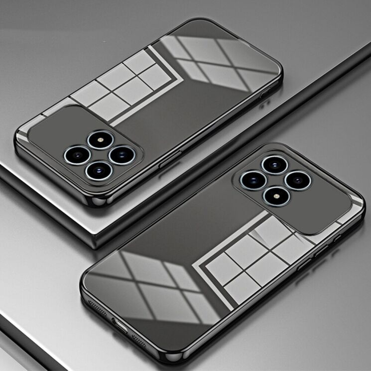 Захисний чохол Reframe Electroplating Frame для Xiaomi Poco F8 Pro - Black: фото 2 з 7