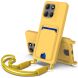 Захисний чохол Reframe Silicone Holder для Motorola Moto G67 Power / G57 Power / G57 - Yellow (403307Y). Фото 1 з 8