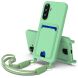 Защитный чехол Reframe Silicone Holder для Samsung Galaxy S26 FE - Green (412714G). Фото 1 из 8