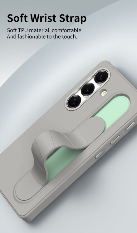 Защитный чехол Reframe Standing Grip для Samsung Galaxy S24 (S921) / Galaxy S25 (S931) - Titanium Grey: фото 5 из 13