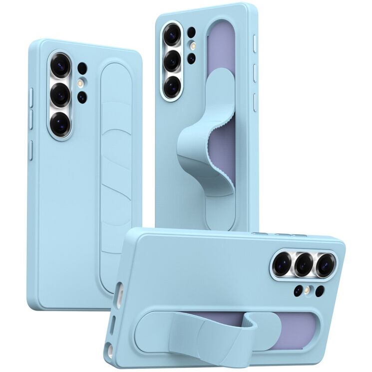 Защитный чехол Reframe Standing Grip для Samsung Galaxy S26 Ultra - Blue: фото 1 из 13