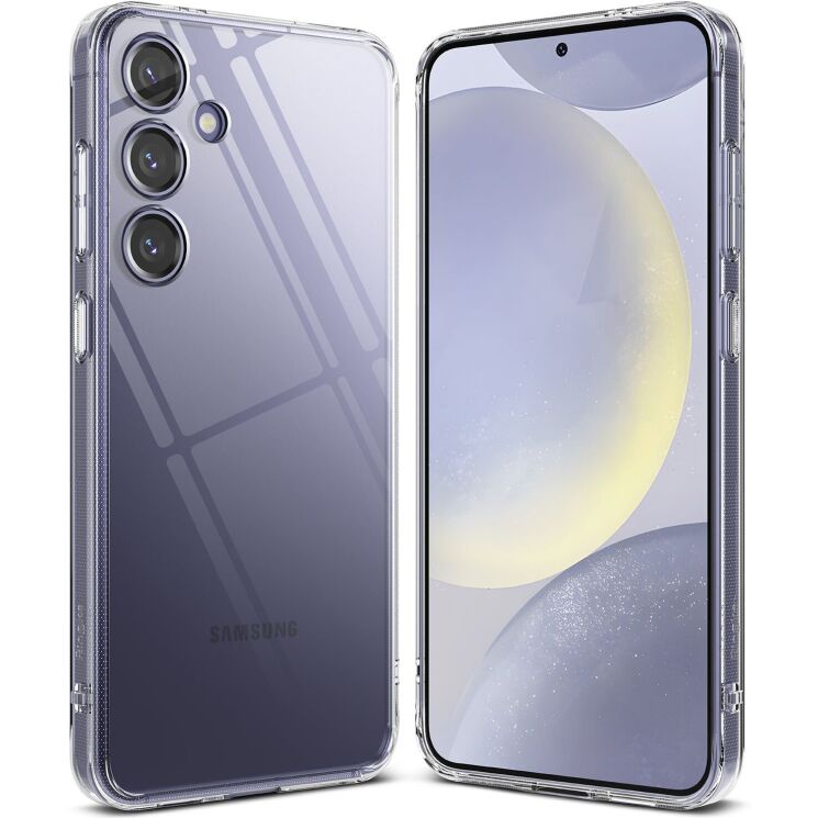 Захисний чохол Ringke Fusion для Samsung Galaxy S24 (S921) 8809961782565 - Clear: фото 1 з 15