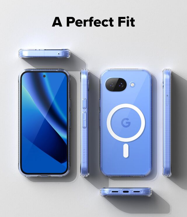 Защитный чехол Ringke Fusion Magnetic для Google Pixel 10a (8800328818293) - Clear: фото 14 из 19