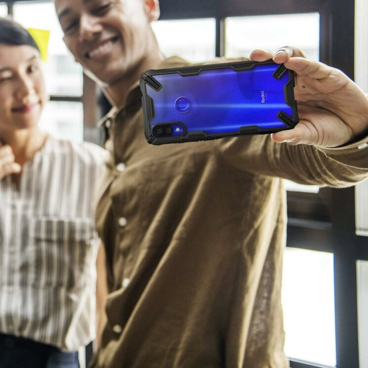 Защитный чехол RINGKE Fusion X для Xiaomi Redmi Note 7 / Note 7 Pro - Black: фото 8 из 8