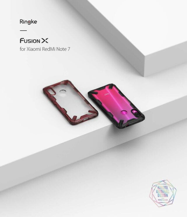 Защитный чехол RINGKE Fusion X для Xiaomi Redmi Note 7 / Note 7 Pro - Black: фото 2 из 8