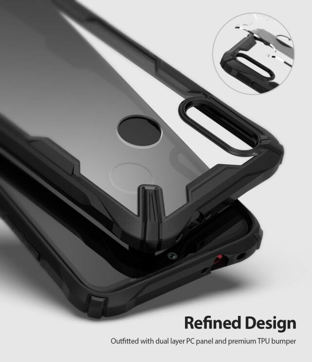Защитный чехол RINGKE Fusion X для Xiaomi Redmi Note 7 / Note 7 Pro - Black: фото 5 из 8