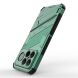 Захисний чохол з підставкою Deexe Bibercas для Xiaomi Poco F8 Ultra - Green (403453G). Фото 3 з 6