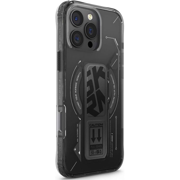 Защитный чехол SKINARMA HELIO Mag-Charge для Apple iPhone 16 Pro Max - Black: фото 3 из 11