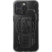 Защитный чехол SKINARMA HELIO Mag-Charge для Apple iPhone 16 Pro Max - Black: фото 1 из 11