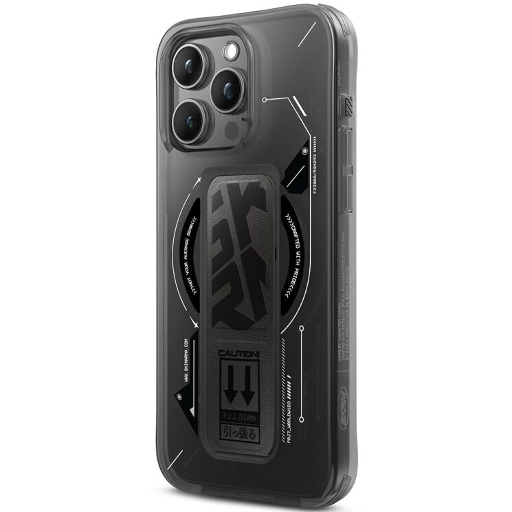 Защитный чехол SKINARMA HELIO Mag-Charge для Apple iPhone 16 Pro Max - Black: фото 2 из 11