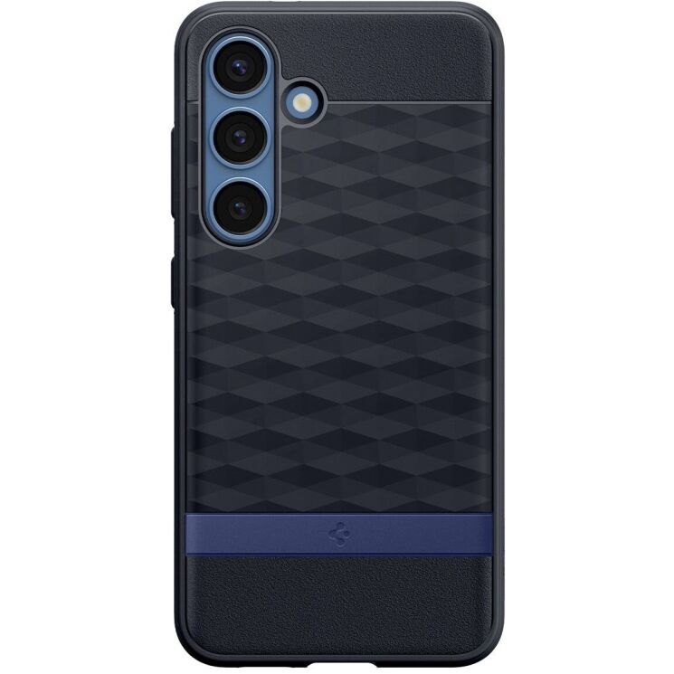 Защитный чехол Spigen (SGP) Caseology Parallax (MagFit) by Spigen для Samsung Galaxy S25 Plus (S936) ACS09061 - Navy Violet: фото 2 из 18