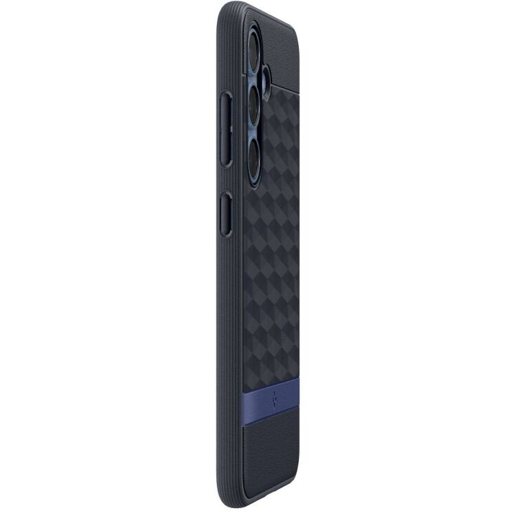 Защитный чехол Spigen (SGP) Caseology Parallax (MagFit) by Spigen для Samsung Galaxy S25 Plus (S936) ACS09061 - Navy Violet: фото 9 из 18