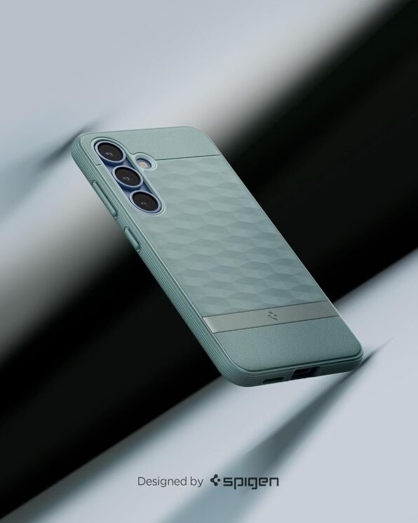 Защитный чехол Spigen (SGP) Caseology Parallax (MagFit) by Spigen для Samsung Galaxy S25 Plus (S936) ACS09061 - Navy Violet: фото 13 из 18