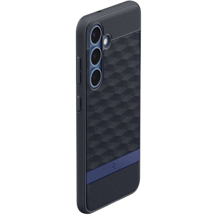 Защитный чехол Spigen (SGP) Caseology Parallax (MagFit) by Spigen для Samsung Galaxy S25 Plus (S936) ACS09061 - Navy Violet: фото 8 из 18