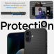 Защитный чехол Spigen (SGP) Liquid Air для Apple iPhone 16 - Abyss Green (360766G). Фото 13 из 16
