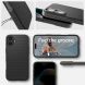 Защитный чехол Spigen (SGP) Liquid Air для Apple iPhone 16 - Abyss Green (360766G). Фото 16 из 16