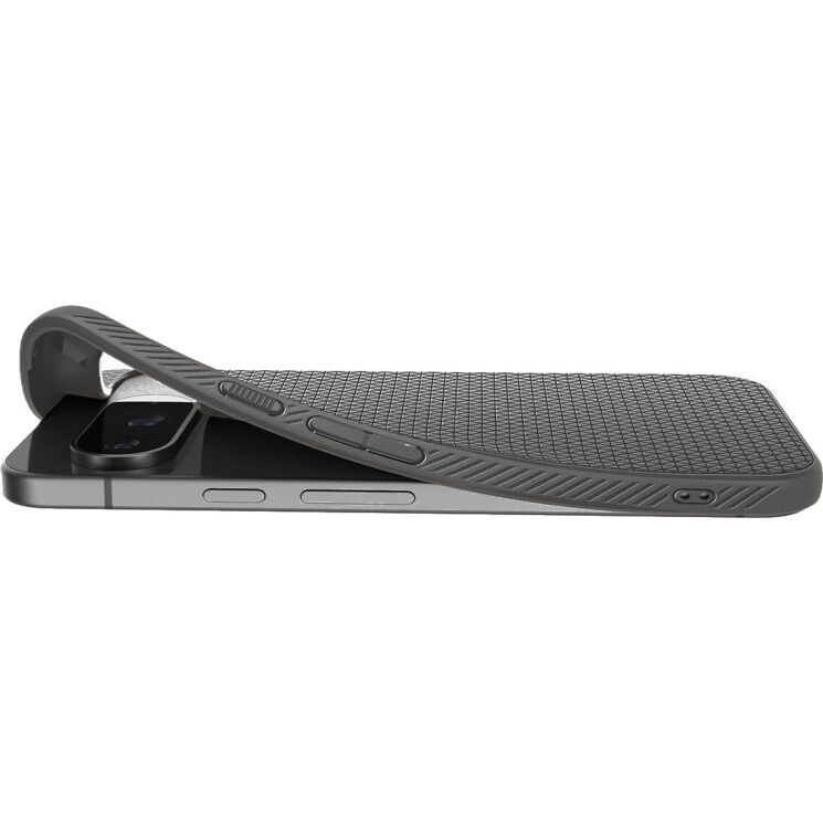 Защитный чехол Spigen (SGP) Liquid Air для Google Pixel 9 / 9 Pro - Marble Gray: фото 9 из 17