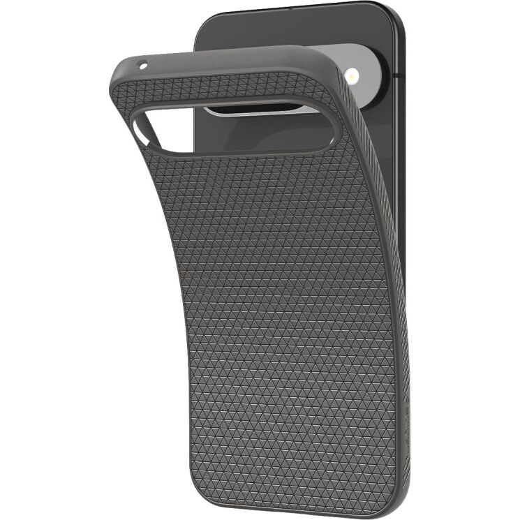 Защитный чехол Spigen (SGP) Liquid Air для Google Pixel 9 / 9 Pro - Marble Gray: фото 6 из 17