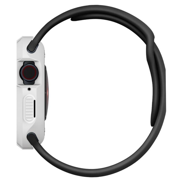Захисний чохол Spigen (SGP) Rugged Armor (FW) для Apple Watch 44 / SE 44 mm - White: фото 9 з 16