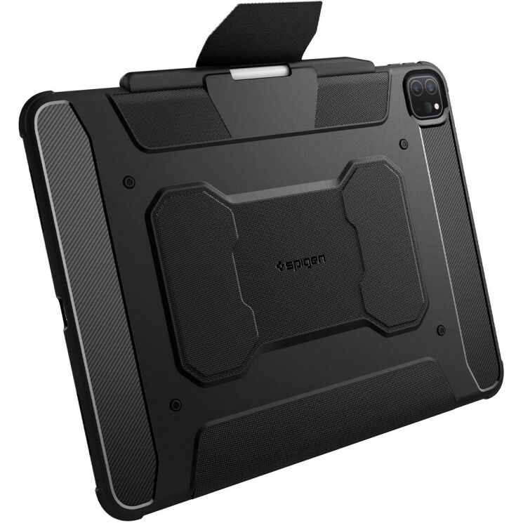 Защитный чехол Spigen (SGP) Rugged Armor Pro для Apple iPad Pro 13 (2024) - Black: фото 8 из 18
