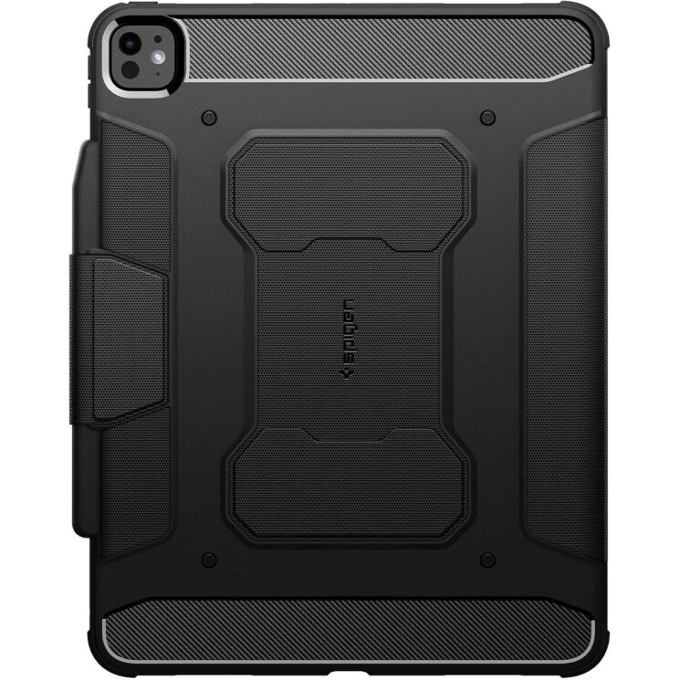 Защитный чехол Spigen (SGP) Rugged Armor Pro для Apple iPad Pro 13 (2024) - Black: фото 3 из 18
