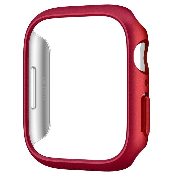 Защитный чехол Spigen (SGP) Thin Fit (FW) для Apple Watch 45 mm (7 / 8 / 9 Series) - Metallic Red (286420R) Защитный чехол Spigen (SGP) Thin Fit (FW) для Apple Watch 45 mm (7 / 8 / 9 Series) - Metallic Red: фото 3 из 17