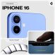 Защитный чехол Spigen (SGP) Tough Armor (MagFit) для Apple iPhone 16 - Navy Blue (360797L). Фото 12 из 17
