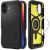 Защитный чехол Spigen (SGP) Tough Armor (MagFit) для Apple iPhone 16 - Black: фото 1 из 17