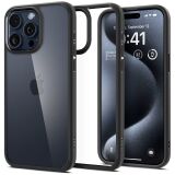 Захисний чохол Spigen (SGP) Ultra Hybrid для Apple iPhone 15 Pro Max - Matte Black (339402B)
