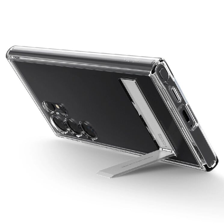Захисний чохол Spigen (SGP) Ultra Hybrid S для Samsung Galaxy S24 Ultra (S928) ACS07299 - Crystal Clear: фото 7 з 20