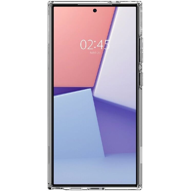 Захисний чохол Spigen (SGP) Ultra Hybrid S для Samsung Galaxy S24 Ultra (S928) ACS07299 - Crystal Clear: фото 9 з 20